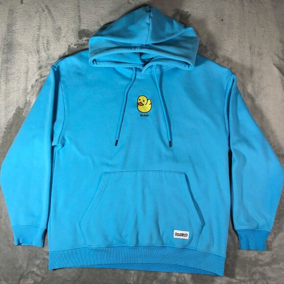 DumbClub Other - DumbClub Quack Deluxe Hoodie Blue Mens LG Pullover Oversize Super Soft Excellent